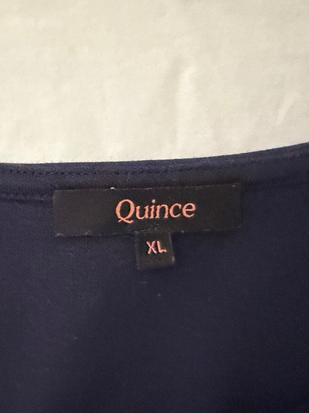 Quince Navy Dress Sz XL